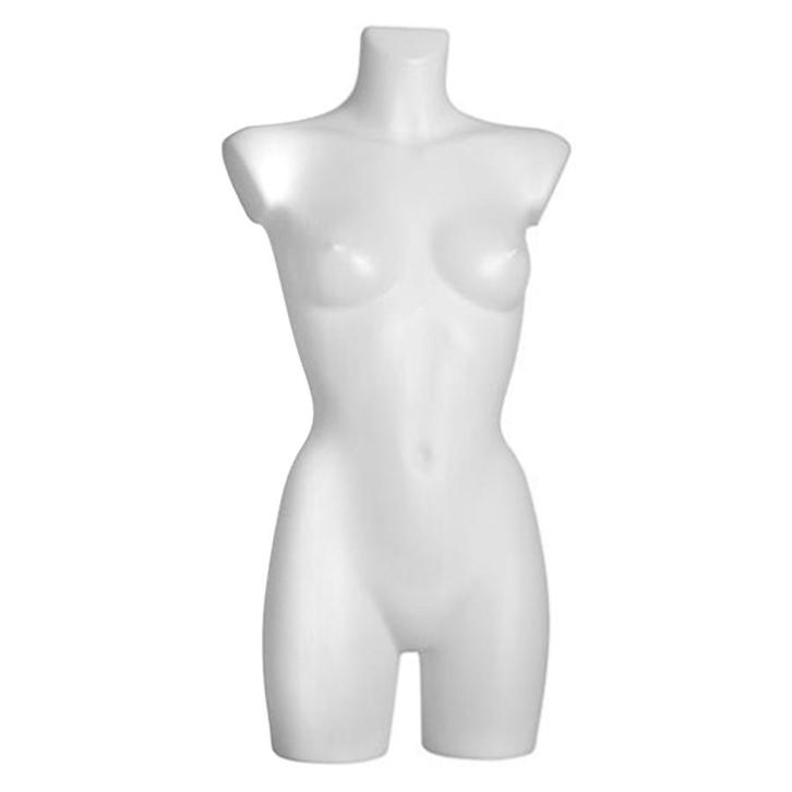 Plastic collection torso 3/4 model dame wit S2210-01, Zakelijke goederen, Kantoor en Winkelinrichting | Winkel en Inventaris