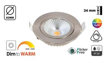 Inbouw LED Spot Dim To Warm | 24mm Inbouwhoogte beschikbaar voor biedingen