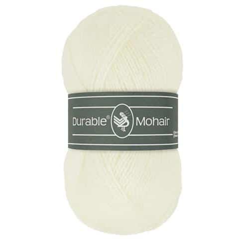 Durable Mohair - 326 Ivory, Hobby en Vrije tijd, Breien en Haken, Nieuw, Verzenden