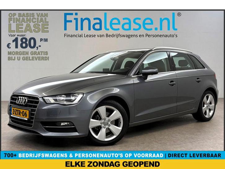 Audi A3 1.4 TFSI 150PK Pro Line Airco Cruise Navigatie NAP, Auto's, Audi, Lease, Handgeschakeld, Overige carrosserieën, Benzine