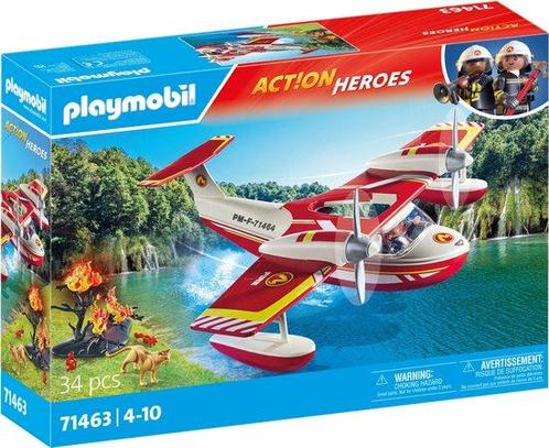PLAYMOBIL Action Heroes Brandweervliegtuig met blusfunctie -, Kinderen en Baby's, Speelgoed | Overig, Verzenden