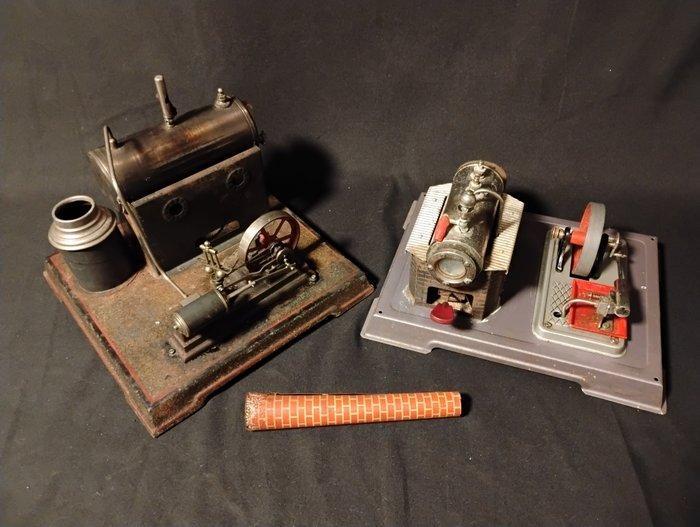 Stoommachine - Metaal - 1960-1970, Antiek en Kunst, Antiek | Wandborden en Tegels