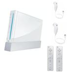 Nintendo Wii Wit + 2 Controllers (2 Player Bundel), Spelcomputers en Games, Ophalen of Verzenden, Zo goed als nieuw