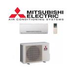 verwarming Mitsubishi Electric 2.5kw3.5kw5.0kw Incl. Montage, Witgoed en Apparatuur, Airco's, Nieuw, Afstandsbediening, 100 m³ of groter