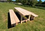 Picknicktafel Met Losse Banken De Eese 4 Meter, Tuin en Terras, Picknicktafels, Ophalen of Verzenden, Nieuw