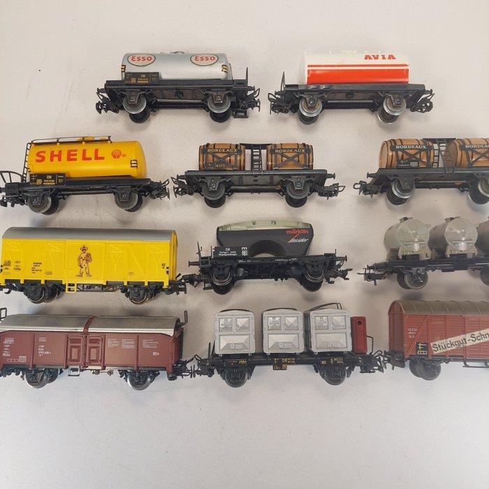 Märklin H0 - Modeltrein goederenwagon (11) - 11x, Hobby en Vrije tijd, Modeltreinen | H0
