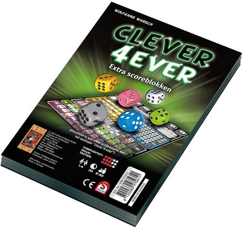 Scoreblokken Clever 4Ever | 999 Games - Spelonderdelen, Hobby en Vrije tijd, Gezelschapsspellen | Bordspellen, Nieuw, Verzenden