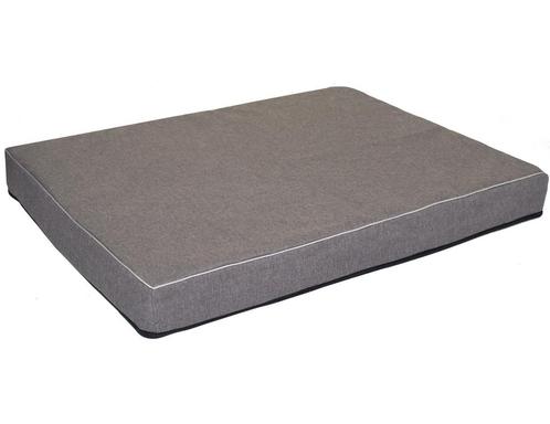 Hondenkussen - maat L - 60x80x8cm - wasbaar - lichtgrijs, Dieren en Toebehoren, Hondenmanden, Nieuw, Ophalen of Verzenden