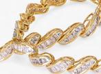 Armband - 14 karaat Geel goud Diamant (Natuurlijk) -