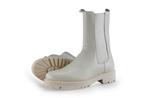 Nelson Chelsea boots in maat 40 Wit | 10% korting, Kleding | Dames, Schoenen, Verzenden, Wit, Overige typen, Zo goed als nieuw