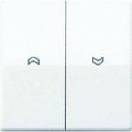 Jung Bedieningswip DRUK-rolluikschakelaar Alpinwit, Doe-het-zelf en Verbouw, Nieuw, Stopcontact