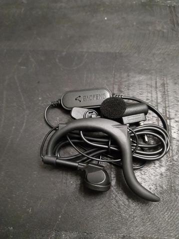 Baofeng portofoon walkie talkie headset. 2-pins (k-type). beschikbaar voor biedingen