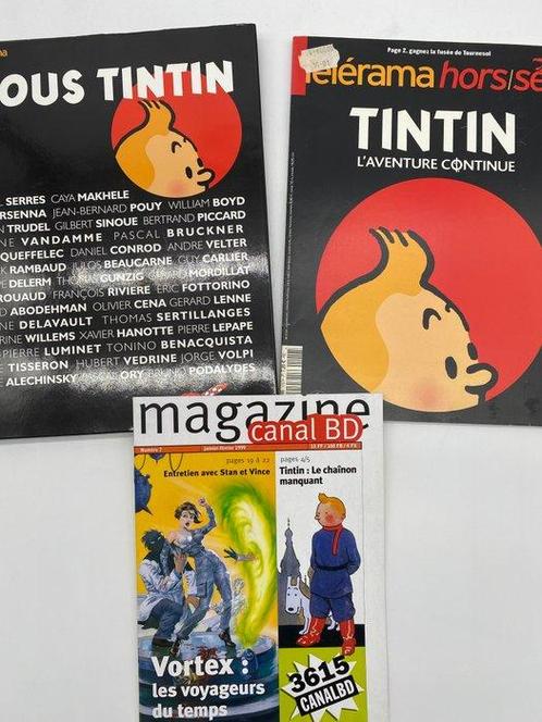 Tintin, Télérama + Magazine Canal BD - Télérama Nous Tintin, Boeken, Stripboeken