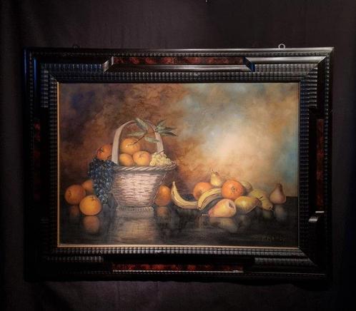 P. Nardi (XIX-XX) - Grande natura morta - XL format, Antiek en Kunst, Kunst | Schilderijen | Klassiek