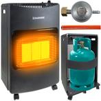 KAMINER Opvouwbare Gaskachel met Wielen – 4200W LPG Kachel –, Huis en Inrichting, Kachels, Ophalen of Verzenden, Nieuw