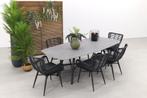 Jasmine/Benevento 240x110 cm. - Deens ovale tuinset, Verzenden, Nieuw, Wicker, Tuinset