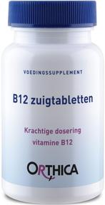 ORTHICA VOEDINGSSUPPLEMENT B12 ZUIGTABLETTEN POT 90 STUKS, Verzenden, Nieuw