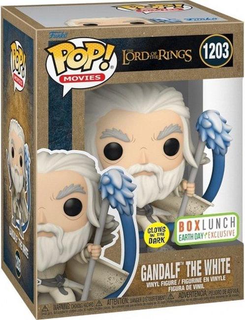 Funko Pop #1203 Lord Of The Rings: Gandalf The White (Glow), Kinderen en Baby's, Speelgoed | Overig, Verzenden