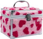 Create it! Hart Make-up Case Fluffy Hartjes, Ophalen of Verzenden, Zo goed als nieuw