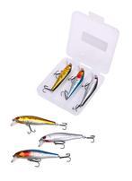 Fish4All Hardlure Kit Minnow 1 Floating Pluggen Set 8.6cm, Verzenden, Nieuw, Overige typen