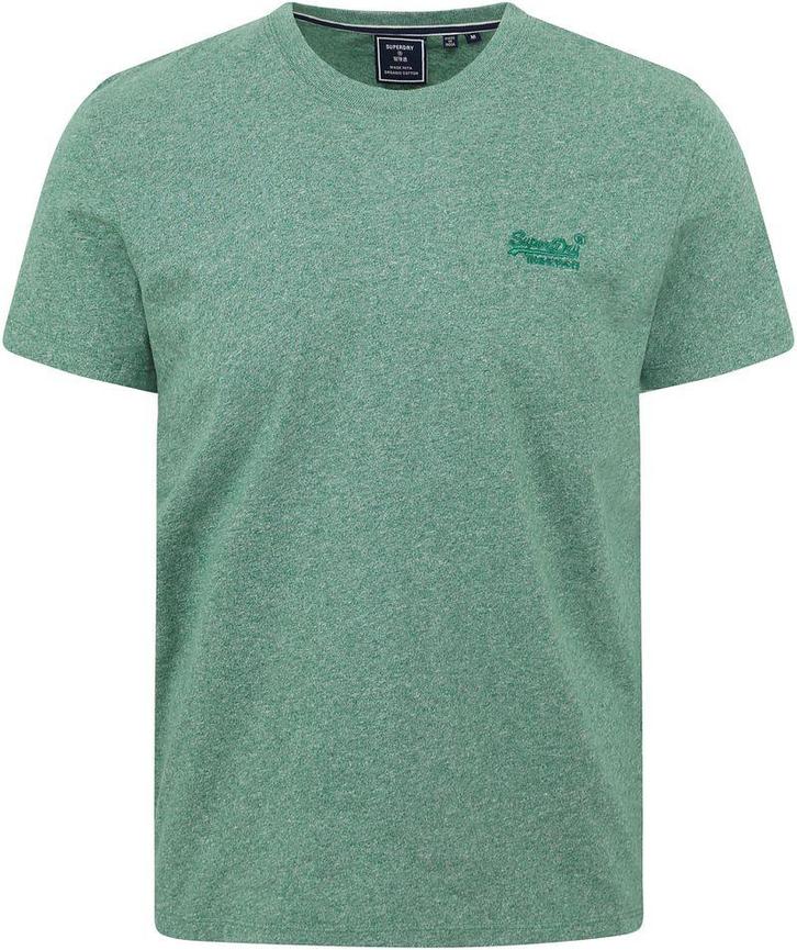 Superdry Classic T-Shirt Groen maat 3XL Heren, Kleding | Heren, T-shirts, Groen, Nieuw, Overige maten, Verzenden