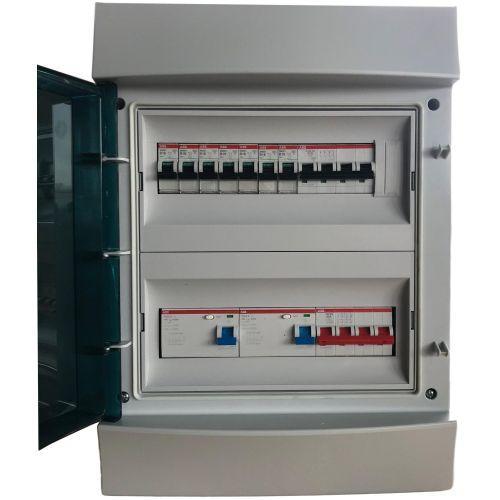 ABB groepenkast IP65 met 7 groepen, 1 krachtgroep, 2, Doe-het-zelf en Verbouw, Elektra en Kabels, Nieuw, Ophalen of Verzenden