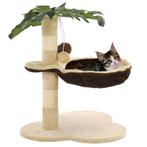 vidaXL Kattenkrabpaal met sisal krabpaal 50 cm beige en, Verzenden, Nieuw