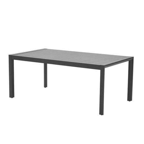 Garden Impressions Adana tuintafel 180x100 - donker grijs, Tuin en Terras, Tuinsets en Loungesets, Verzenden