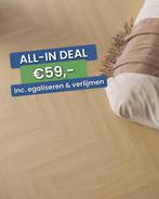 Plak pvc Visgraat licht eiken |  Belakos Futuro Visgraat XL, Ophalen, Nieuw