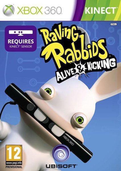 Rabbids Alive & Kicking (Kinect Only) (Xbox 360 Games), Spelcomputers en Games, Games | Xbox 360, Zo goed als nieuw, Ophalen of Verzenden