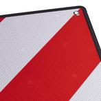 ProPlus Aluminium markeringsbord - 50 x 50 cm - Rood-witt..., Ophalen of Verzenden, Nieuw