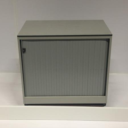 (MDK-106246) Ahrend roldeurkast kleur cremegrijs met volk..., Huis en Inrichting, Kasten | Roldeurkasten en Archiefkasten, Gebruikt