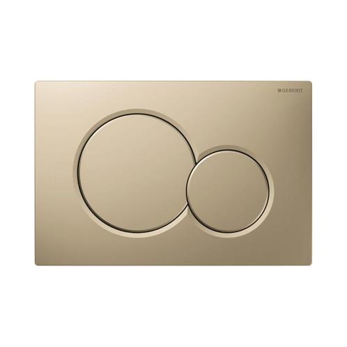 Bedieningsplaat Sigma by Geberit Frontbediening Mat Beige, Doe-het-zelf en Verbouw, Sanitair, Overige typen, Nieuw, Ophalen of Verzenden
