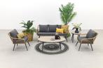 Garden Impressions Margriet stoel-bank loungeset -, Wicker, Nieuw, Loungeset, Verzenden