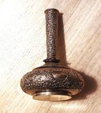 vaas - Oud massief zilver gegraveerd en gesneden -