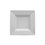 GGM Gastro | (12 stuks) MAYA - Bord - diep - 210x210mm - Wit, Verzenden, Nieuw, Effen, Bord(en)