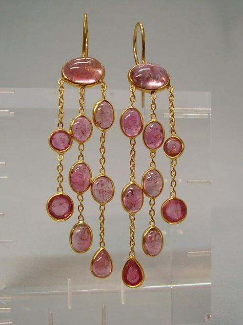 Zonder Minimumprijs - Oorbellen Verguld, Zilver - 15.00ct., Sieraden, Tassen en Uiterlijk, Oorbellen