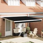 vidaXL Vervangende Zeildoek voor 4x3.5 m Frame Zwart, Verzenden, Nieuw