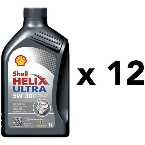 Shell Aanbieding: 12 X Helix Ultra 5W30 1L, Auto diversen, Onderhoudsmiddelen, Verzenden