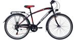 Jongensfiets STORM 26 inch met 6 versnellingen zwart/rood, Nieuw, Verzenden