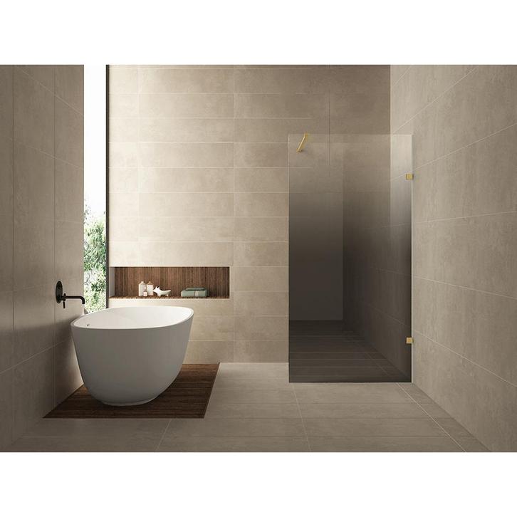 Wiesbaden Less Inloopdouche Rechts - 1000x2000x8mm - Nano, Doe-het-zelf en Verbouw, Sanitair, Nieuw, Glas, Ophalen of Verzenden