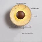 Scandinavische LED Wandlamp Travertijn, Verzenden, Nieuw