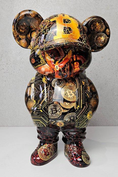 ArtBrut by Ann - AngryBear x Bitcoin II - edycja limitowana, Antiek en Kunst, Kunst | Designobjecten