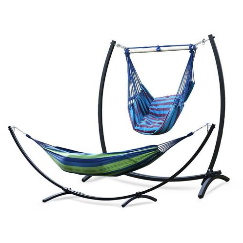 Hangmat frame verstelbaar inclusief hangmat + hangstoel –., Tuin en Terras, Hangmatten, Nieuw, Ophalen of Verzenden