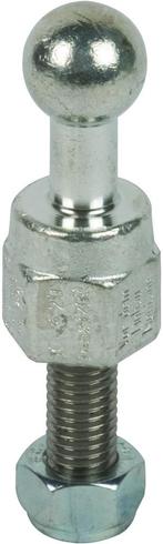Vaste kogel met schroefdraad en moer M16x45mm D20mm recht -, Verzenden, Nieuw, Overige typen