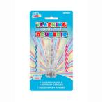 Taarttopper Cijfer 9 Verlichting 13cm 5 delig, Verzenden, Nieuw