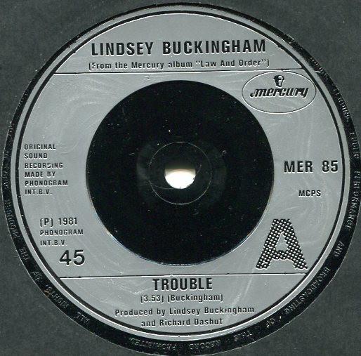 Lindsey Buckingham - Trouble, Cd's en Dvd's, Vinyl | Pop, Gebruikt, Ophalen of Verzenden