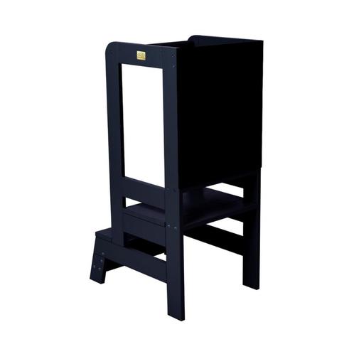 Leertoren met krijtbord  | Zwart (montessori speelgoed), Kinderen en Baby's, Kinderkamer | Inrichting en Decoratie, Nieuw, Ophalen of Verzenden