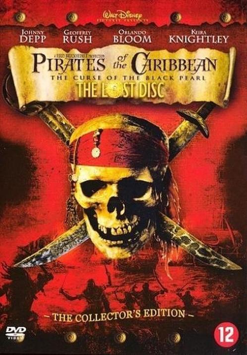 dvd film box - Pirates Of The Caribbean: The Curse Of The..., Cd's en Dvd's, Dvd's | Overige Dvd's, Verzenden