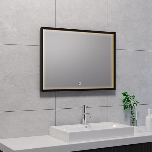 Wiesbaden Avi Badkamerspiegel met LED - Dimbaar -, Huis en Inrichting, Woonaccessoires | Spiegels, Nieuw, Ophalen of Verzenden